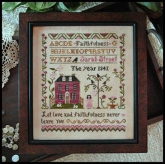 Stickvorlage Little House Needleworks - Sarah Street Faithfulness