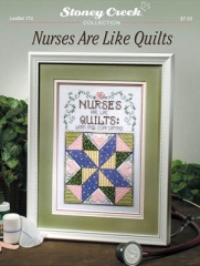 Stickvorlage Stoney Creek Collection - Nurses Are Like Quilts
