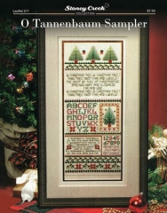 Stickvorlage Stoney Creek Collection - O Tannenbaum Sampler