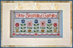Stickvorlage Country Cottage Needleworks - Star Spangled Garden