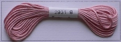 Soie dAlger Seidenstickgarn - Farbe 2931 rot