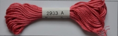 Soie dAlger Seidenstickgarn - Farbe 2933 rot