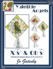 Stickvorlage Xs and Ohs - Yuletide Angels