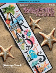 Stickvorlage Stoney Creek Collection - Paradise Banner
