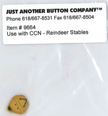 Just Another Button Company - Button Santa's Village Reindeer Stables
