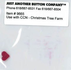 Just Another Button Company - Button Santa's Village Christmas Tree Farm