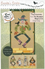 Stickvorlage Brooke's Books - Wonderful Wizard Scarecrow