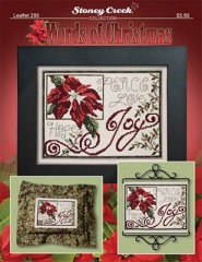 Stickvorlage Stoney Creek Collection - Words Of Christmas