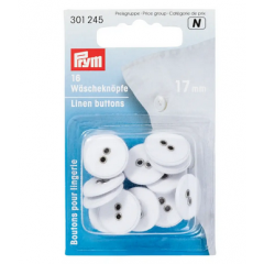 Wäscheknöpfe Leinen Ø 17 mm - Prym