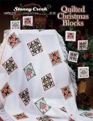 Stickvorlage Stoney Creek Collection - Quilted Christmas Blocks