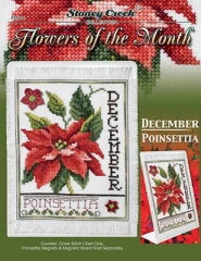 Stickvorlage Stoney Creek Collection - Flowers Of The Month December