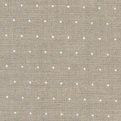 Zweigart Edinburgh Leinen 36ct Leinen - Mini Dots natur-weiß - Reststück 23x140 cm