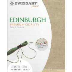 Zweigart Edinburgh Precut 35ct - 48x68 cm Farbe 309 flachs