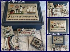Stickvorlage Mani Di Donna - Land Of Freedom Sewing Box