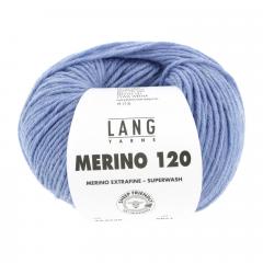 Merino 120 - Lang Yarns - hellblau melange