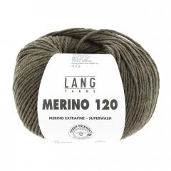 Merino 120 - Lang Yarns - olive melange