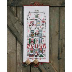 Permin Stickpackung - Adventskalender Weihnachtshaus