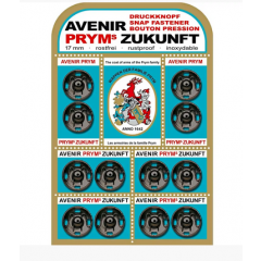 Annäh-Druckknöpfe Ø 17 mm schwarz - Prym
