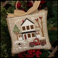 Stickvorlage Little House Needleworks - Farmhouse Christmas 3 Grandpa's Pick-Up