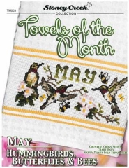 Stickvorlage Stoney Creek Collection - Towels Of The Month May