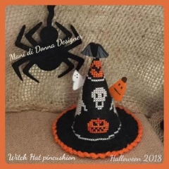 Stickvorlage Mani Di Donna - Witch Hat Pincushion (Ausverkauf)