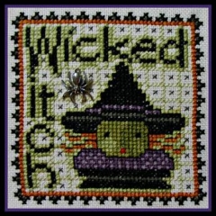 Stickvorlage Hinzeit - Word Play - Wicked Witch