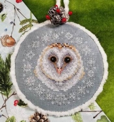 Stickvorlage Blackberry Lane Designs - Winter Snow Owl