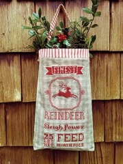 Stickvorlage Carriage House Samplings - Reindeer Feed Sack