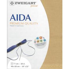 Zweigart Fein-Aida 18ct - safari (Precut 48x53 cm)