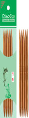 ChiaoGoo Nadelspiel Bambus Patina 3,50 mm - 15 cm