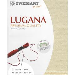 Zweigart Lugana 25ct - Mini Dots 2419 (Precut 48x68 cm)