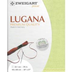 Zweigart Lugana Precut 25ct - 48x68 cm Farbe 6140 limone