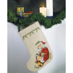 Permin Stickpackung - Weihnachtsstiefel Weihnachtsmann