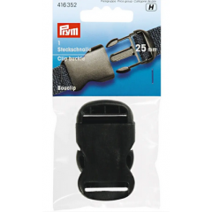 Steckschnalle 25 mm schwarz - Prym