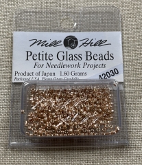 Mill Hill Seed-Petite Beads 42030 Victorian Copper Ø 1,5 mm