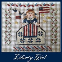 Stickvorlage Nikyscreations - Liberty Girl