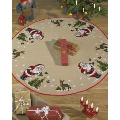 Permin Stickpackung - Christbaumdecke Weihnachtsmann & Tiere