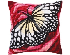Kreuzstichkissen Collection d'Art - Butterfly graphics