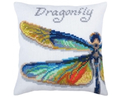 Kreuzstichkissen Collection dArt - Dragonfly