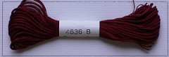 Soie dAlger Seidenstickgarn - Farbe 4636 magenta