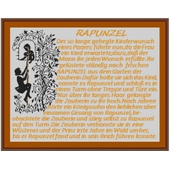 Stickvorlage Kreuzstich-Insider Rapunzel