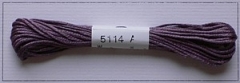 Soie dAlger Seidenstickgarn - Farbe 5114 rot violett / lila