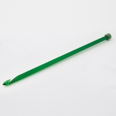 KnitPro Tunesische Häkelnadel Trendz - 9,00 mm grün  AUSVERKAUF