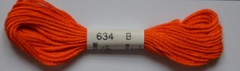 Soie dAlger Seidenstickgarn - Farbe 634 orange extra