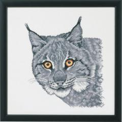 Permin Stickpackung - Katze in grau