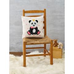 Permin Stickpackung - Kissen Panda