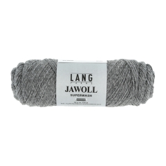 Lang Yarns Jawoll uni Sockenwolle 4-fach - dunkelgrau mélange