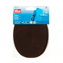 Velourlederimitat zum Aufbügeln braun - Prym