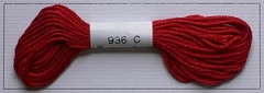 Soie dAlger Seidenstickgarn - Farbe 936 warmes rot extra