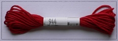 Soie d'Alger Seidenstickgarn - Farbe 944 rot extra